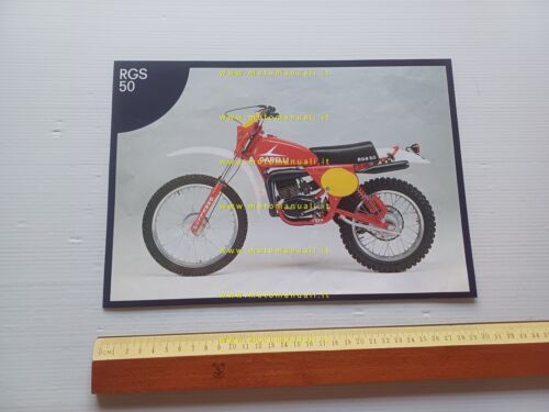 Garelli RGS 50 1977 depliant ITALIANO originale