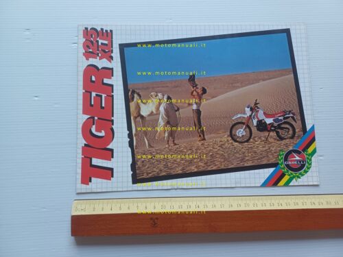 Garelli Tiger 125 XLE Enduro depliant ITALIANO originale