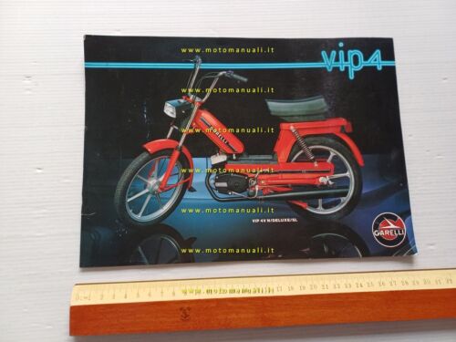 Garelli VIP 4 50 depliant italiano originale anni 80