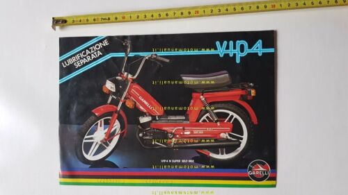 Garelli VIP 4 50 Lubrificazione Separata depliant italiano originale anni …