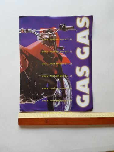 GAS-GAS EC 125 EC 250 MC 250 1998 depliant poster …