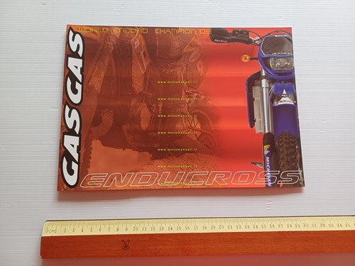 GAS-GAS Enducross EC-04 50-125-200-250-300-450 2004 depliant originale