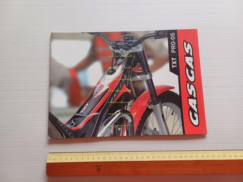 GAS-GAS TXT PRO-05 trial 2005 depliant originale