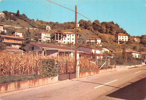 Gemonio panorama strada paese
