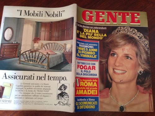 Gente Rivista Magazine 20 Maggio 1983 n. 20 Fogar Diana …