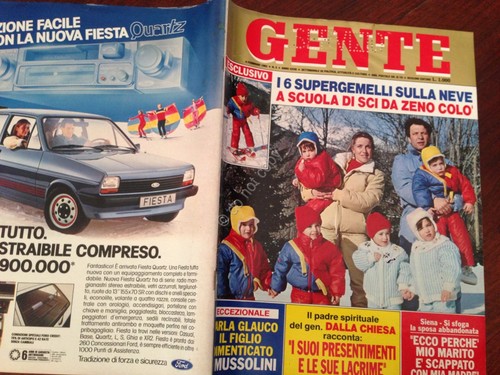 Gente Rivista Magazine 4 Febbraio 1983 n. 5 Zeno Colò …