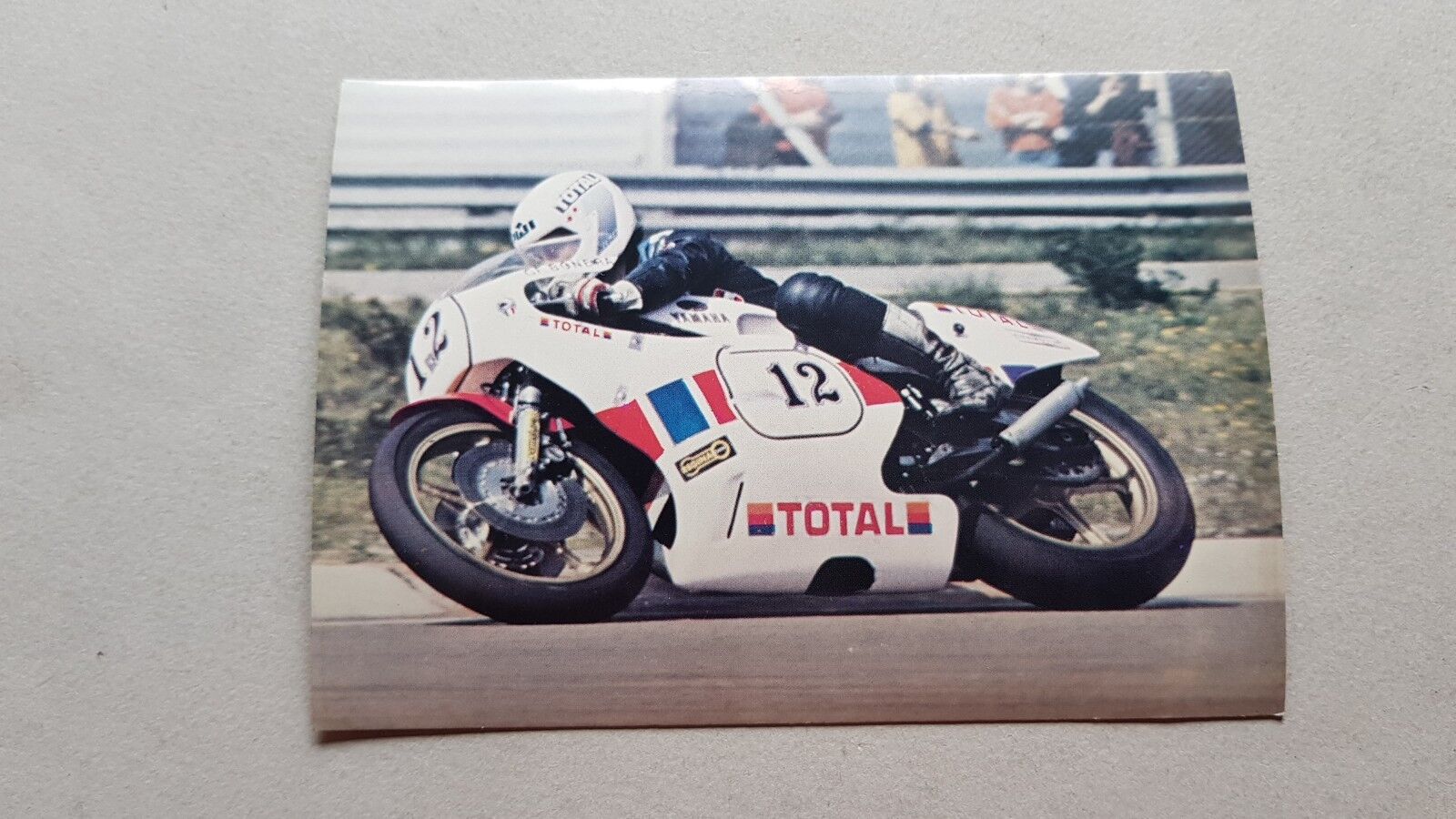 Gianfranco Bonera Yamaha 500 GP 1980 cartolina autografata no depliant …