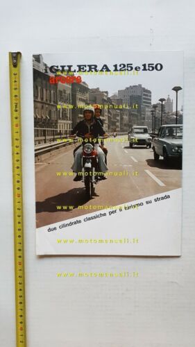 Gilera 125 - 150 Arcore 1974 depliant italiano moto originale