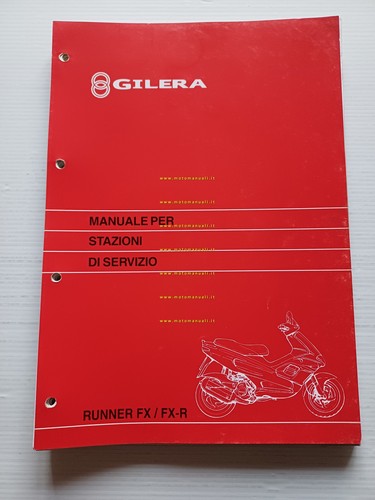 Gilera 125-180 Runner FX - FXR 1997 manuale officina TELAIO …