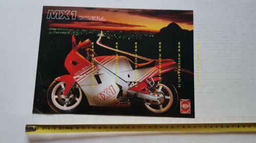 Gilera 125 MX-1 1988 depliant moto originale brochure