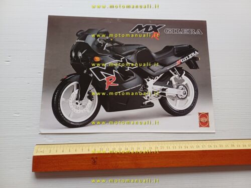 Gilera 125 MXR depliant italiano originale