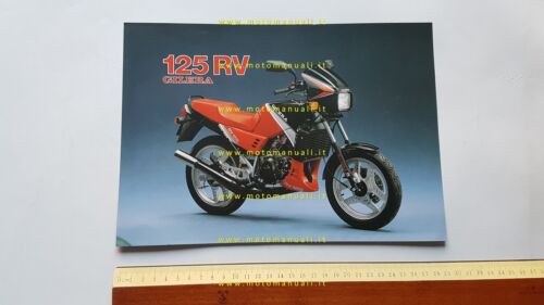 Gilera 125 RV 1984 depliant italiano originale