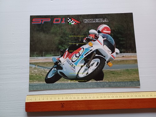 Gilera 125 SP 01 1989 depliant originale italiano