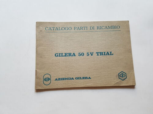 Gilera 50 5V Trial 1971 catalogo ricambi ORIGINALE spare parts …