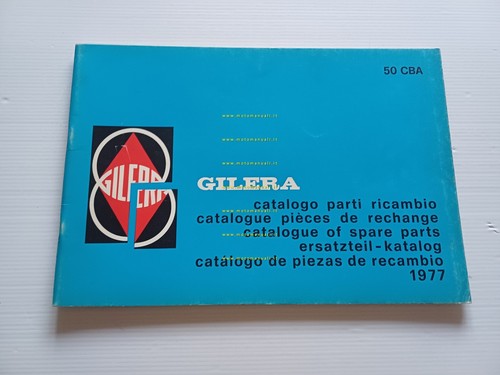 Gilera 50 Eco 1979 catalogo ricambi ORIGINALE