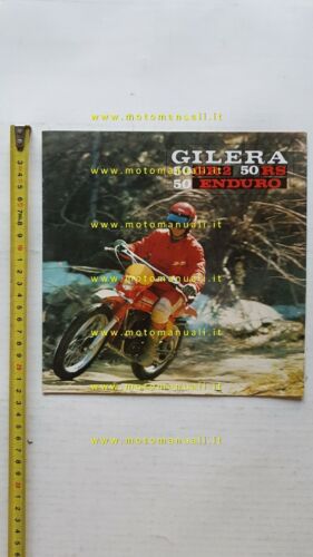 Gilera 50 GR2 - RS - ENDURO 1978 depliant italiano …