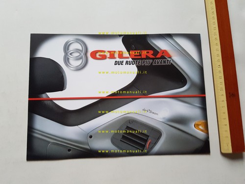 Gilera 50 Runner Stalker Typhoon Eaglet 1997 depliant italiano originale