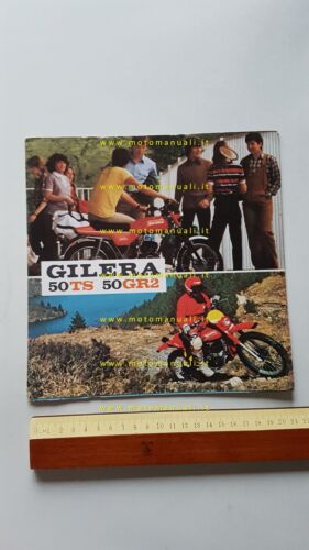 Gilera 50 TS - 50 GR2 1980 depliant originale italiano