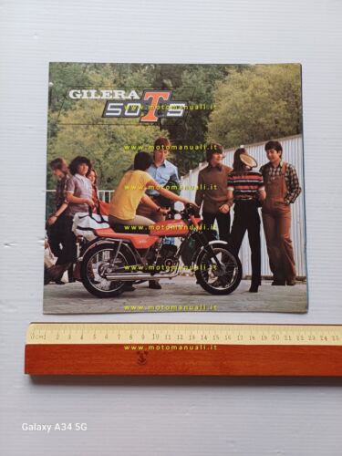 Gilera 50 TS 1979 depliant originale italiano