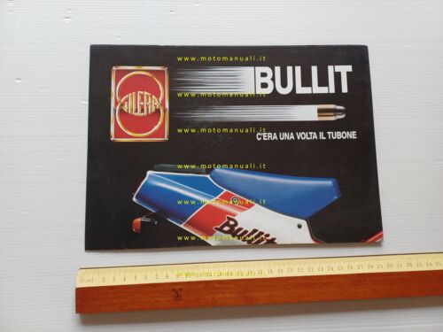 Gilera Bullit 50 depliant poster italiano originale