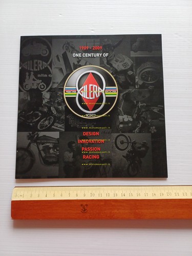 Gilera catalogo produzione modelli 2009 depliant italiano originale