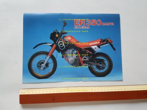 Gilera Dakota ER 350 depliant ORIGINALE italiano