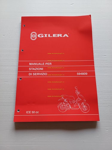 Gilera ICE 50 2001 manuale officina TELAIO originale