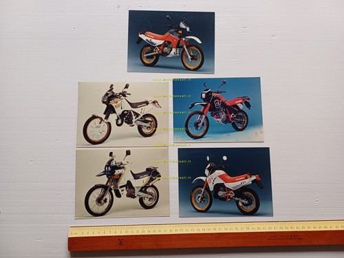 Gilera lotto 5 foto cartella stampa modelli 125-500 anni 80 …