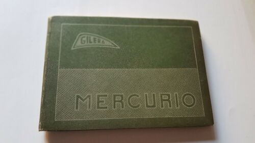 GILERA Mercurio 500 1°S manuale uso + catalogo ricambi owner's …