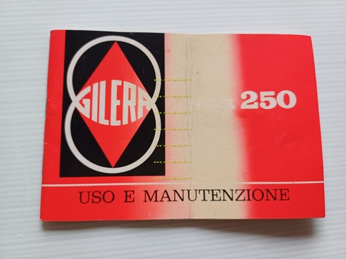 Gilera NGR 250 1985 manuale uso manutenzione libretto istruzioni originale