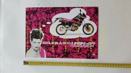 Gilera Nordwest 600 1992 depliant originale ITALIANO brochure