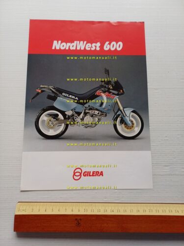Gilera Nordwest 600 depliant italiano originale