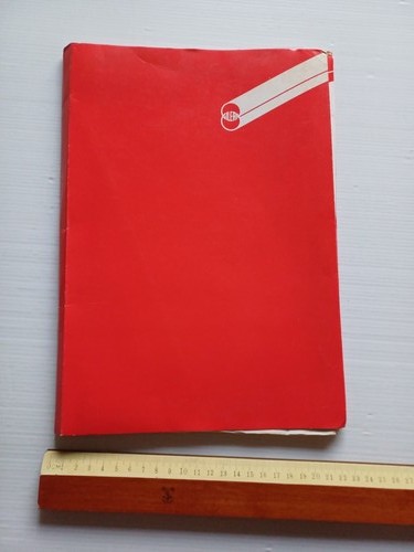 Gilera salone Milano 1985 cartella stampa originale italiano