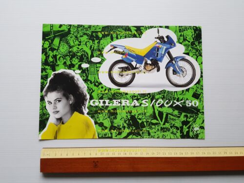 Gilera Sioux 50 1992 depliant originale ITALIANO