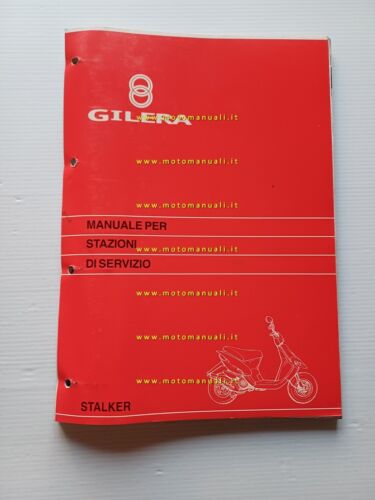 Gilera Stalker 50 1996 manuale officina TELAIO originale