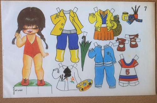 Giochi per l'infanzia - bamboline e vestiti da ritagliare - …