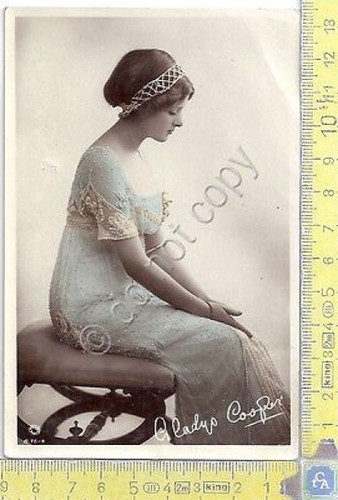 Gladys Cooper - Catolina - Postcard - 1917 - Viaggiata …