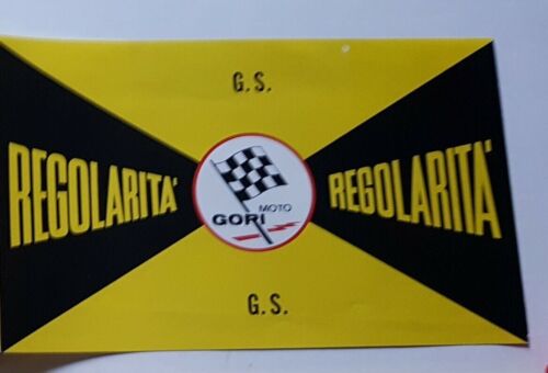 Gori moto 125 - 50 Regolarit G.S. 1971 depliant originale …