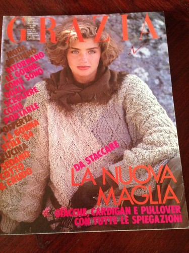 GRAZIA 11 Settembre 1983 N.2220 Rivista Magazine Yves Montand M …