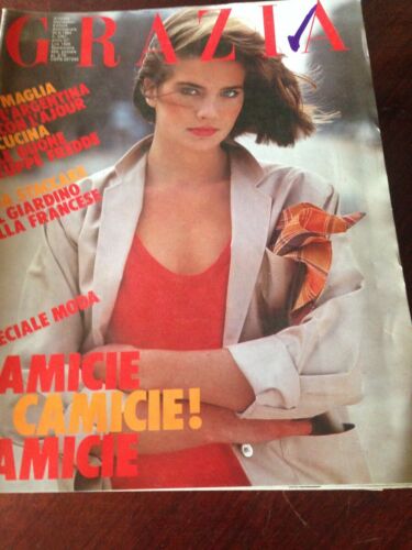 GRAZIA 24 Giugno 1984 N.2261 Rivista Magazine Michele Placido