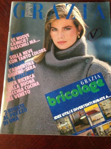 GRAZIA 29 Gennaio 1984 N.2240 Rivista Magazine Kokoshka Carole Laure