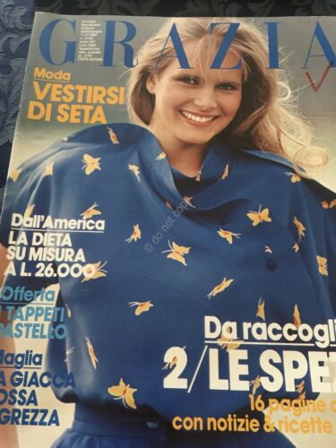 GRAZIA Rivista Magazine 11 Aprile 1982 N.2146 Simon Signoret Brooks …