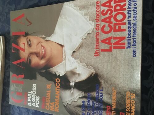 GRAZIA Rivista Magazine 17 Gennaio 1982 N.2134 Colette Lea Massari