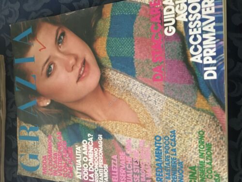 GRAZIA Rivista Magazine 21 Marzo 1982 N.2143 K Hepburn