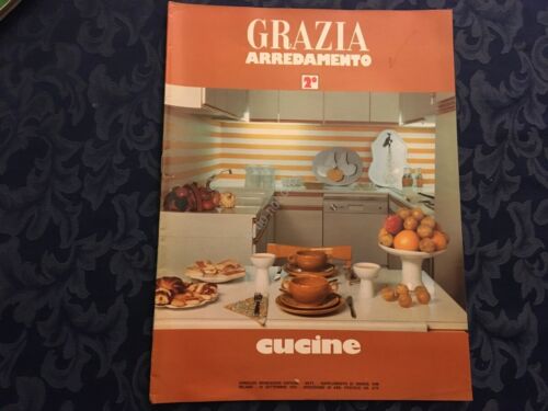 Grazia Rivista Magazine 24 Settembre 1972 n.1648 Supplemento arredamento cucine