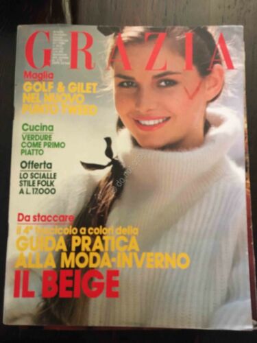 Grazia Rivista Magazine 9 Novembre 1980 N. 2072 Margaux Hemingway