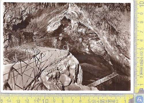 Grotte di Postumia- Duomo- Postumia Caverns- 1938- Cartolina - Postcard
