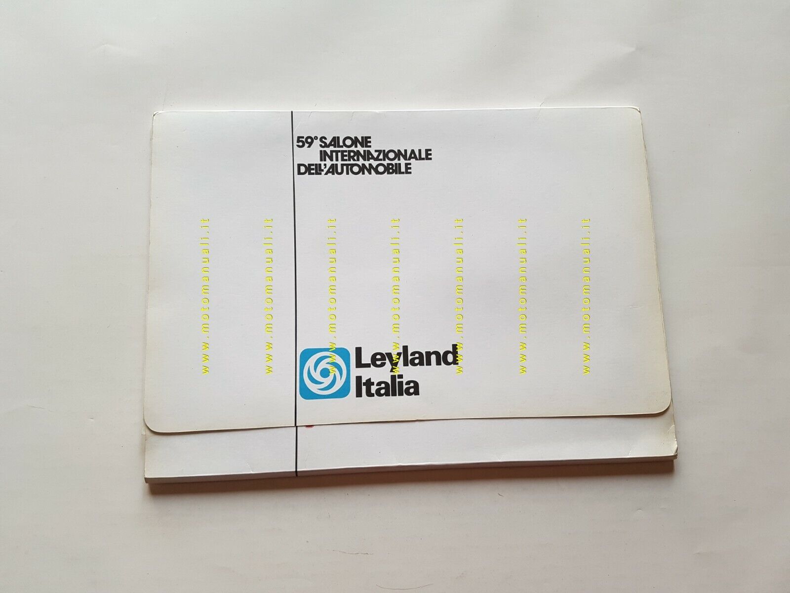 Gruppo Leyland modelli 1982 CARTELLA STAMPA originale italiano NO depliant