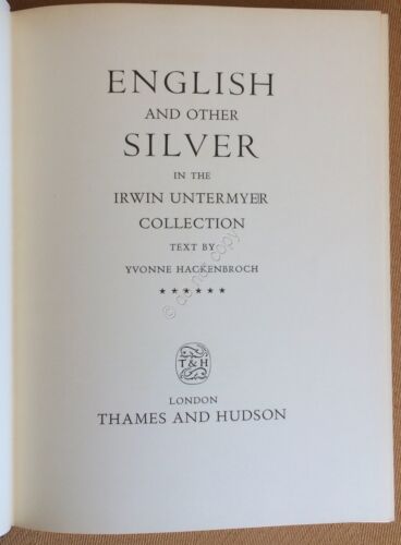 Hackenbroch - English and Other Silver - The Collection of …