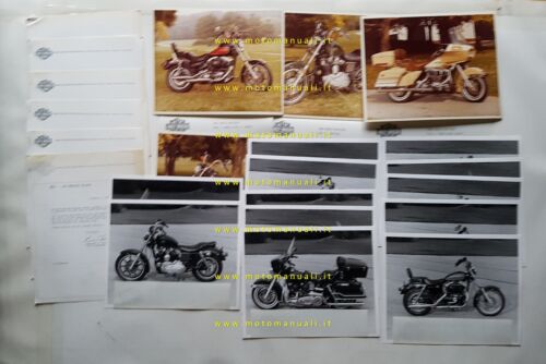 Harley-Davidson cartella stampa presentazione modelli 1982 originale USA